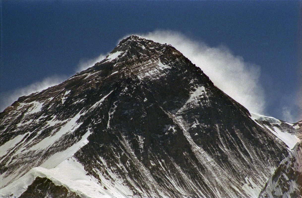 11 Everest Close Up From Nameless Fangs North Of Gokyo